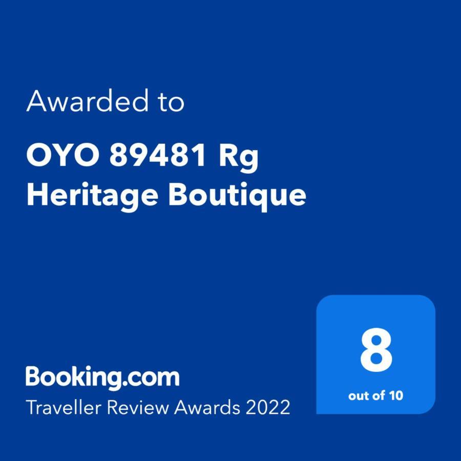 Oyo 89481 Rg Heritage Boutique George Town Exteriér fotografie